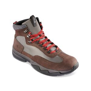 BASS OUTDOOR Mens Brown Field Alpine 2 Round Toe Wedge Hiking Boots 13 M